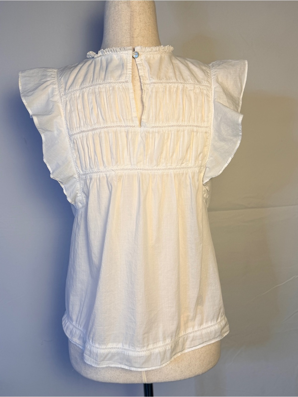 Rails Filomena Blouse with ruffle prairie, cottagecore boho chic - Picture 2 of 11